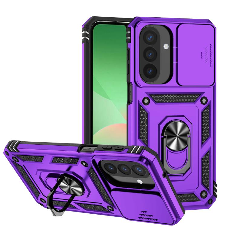 Sliding Camshield Holder Phone Case, For Samsung Galaxy A57 5G, For Galaxy A27 5G, For Samsung Galaxy A26 5G, For Samsung Galaxy A16 5G, For Samsung Galaxy A06 4G