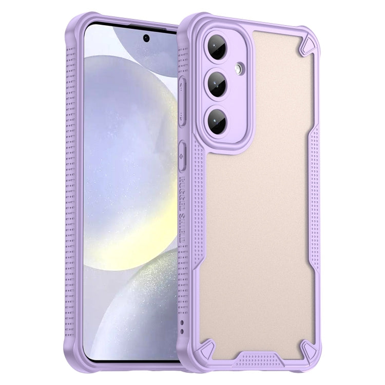 Armor Glaze PC Hybrid TPU Phone Case, For Galaxy S26 FE 5G, For Samsung Galaxy S26+ 5G, For Samsung Galaxy S26 Ultra 5G, For Samsung Galaxy S26 5G, For Samsung Galaxy S25 FE 5G, For Samsung Galaxy S25 5G, For Samsung Galaxy S25+ 5G                     ...