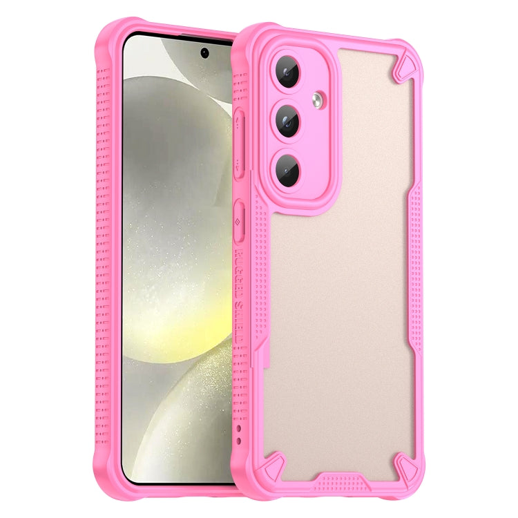 Armor Glaze PC Hybrid TPU Phone Case, For Samsung Galaxy S24 Ultra 5G, For Samsung Galaxy S24+ 5G, For Samsung Galaxy S24 5G, For Samsung Galaxy S23 Ultra 5G, For Samsung Galaxy S23+ 5G, For Samsung Galaxy S23 5G, For Samsung Galaxy S22 Ultra 5G       ...