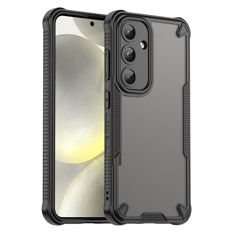 Armor Glaze PC Hybrid TPU Phone Case, For Samsung Galaxy S24 Ultra 5G, For Samsung Galaxy S24+ 5G, For Samsung Galaxy S24 5G, For Samsung Galaxy S23 Ultra 5G, For Samsung Galaxy S23+ 5G, For Samsung Galaxy S23 5G, For Samsung Galaxy S22 Ultra 5G       ...