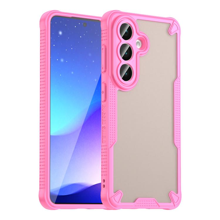 Armor Glaze PC Hybrid TPU Phone Case, For Galaxy S26 FE 5G, For Samsung Galaxy S26+ 5G, For Samsung Galaxy S26 Ultra 5G, For Samsung Galaxy S26 5G, For Samsung Galaxy S25 FE 5G, For Samsung Galaxy S25 5G, For Samsung Galaxy S25+ 5G                     ...