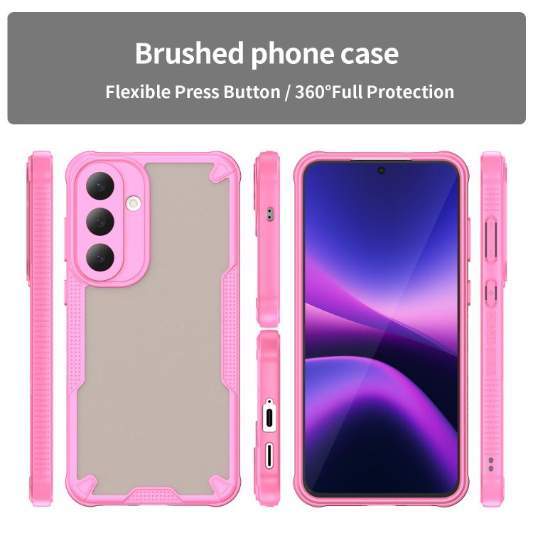 Armor Glaze PC Hybrid TPU Phone Case, For Galaxy S26 FE 5G, For Samsung Galaxy S26+ 5G, For Samsung Galaxy S26 Ultra 5G, For Samsung Galaxy S26 5G, For Samsung Galaxy S25 FE 5G, For Samsung Galaxy S25 5G, For Samsung Galaxy S25+ 5G                     ...