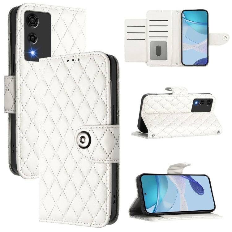 Rhombic Texture Flip Leather Phone Case with Lanyard, For Cubot A40, For Cubot P90, For Cubot A30, For Cubot A20, For Cubot A10, For Cubot Note 40, For Cubot P50