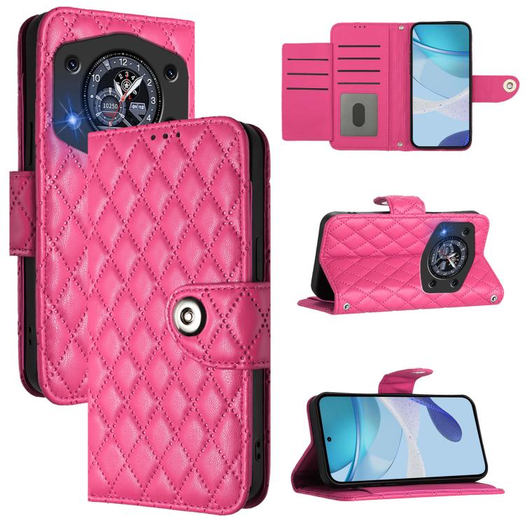 Rhombic Texture Flip Leather Phone Case with Lanyard, For Cubot A40, For Cubot P90, For Cubot A30, For Cubot A20, For Cubot A10, For Cubot Note 40, For Cubot P50