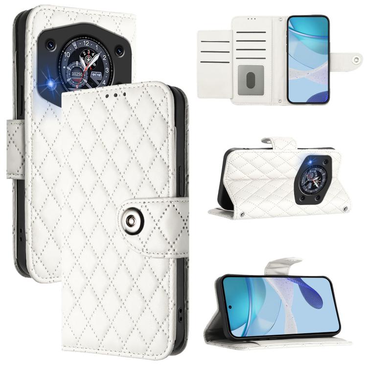 Rhombic Texture Flip Leather Phone Case with Lanyard, For Cubot A40, For Cubot P90, For Cubot A30, For Cubot A20, For Cubot A10, For Cubot Note 40, For Cubot P50