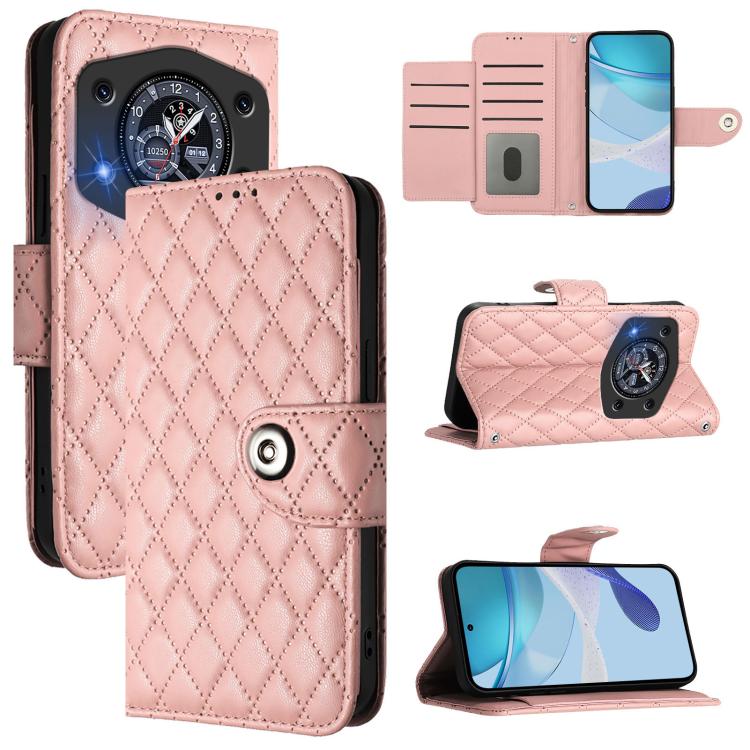 Rhombic Texture Flip Leather Phone Case with Lanyard, For Cubot A40, For Cubot P90, For Cubot A30, For Cubot A20, For Cubot A10, For Cubot Note 40, For Cubot P50