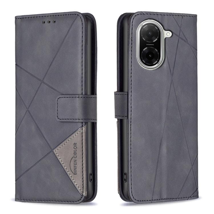 Magnetic Buckle Rhombus Texture Leather Phone Case, For Xiaomi 17T Pro 5G, For Xiaomi 17T 5G, For Xiaomi Poco M7 4G 169mm, For Xiaomi 15T Pro 5G, For Xiaomi 15T 5G, For Xiaomi Poco F7 5G Global, For Xiaomi Poco C71, For Xiaomi Poco F7 Pro / F7 Ultra