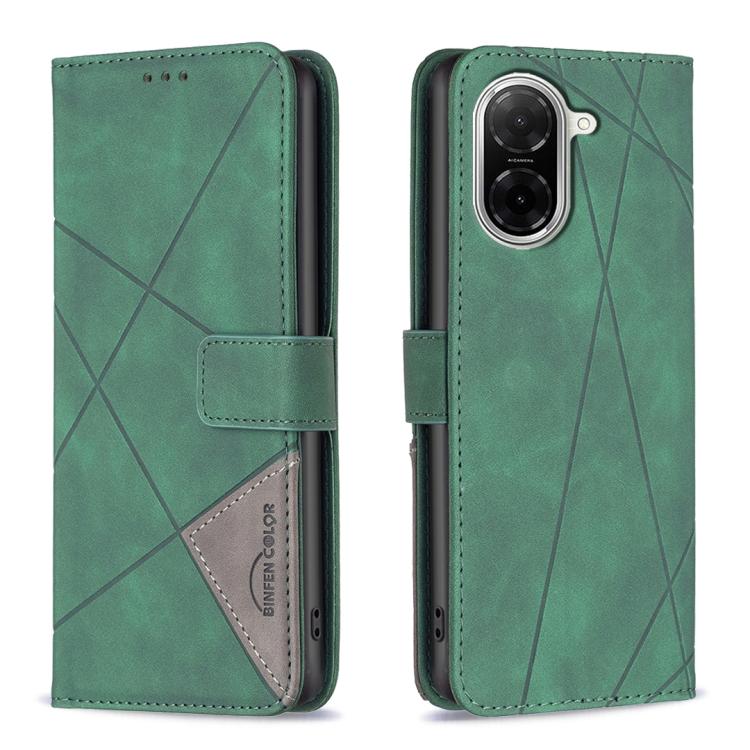 Magnetic Buckle Rhombus Texture Leather Phone Case, For Xiaomi 17T Pro 5G, For Xiaomi 17T 5G, For Xiaomi Poco M7 4G 169mm, For Xiaomi 15T Pro 5G, For Xiaomi 15T 5G, For Xiaomi Poco F7 5G Global, For Xiaomi Poco C71, For Xiaomi Poco F7 Pro / F7 Ultra