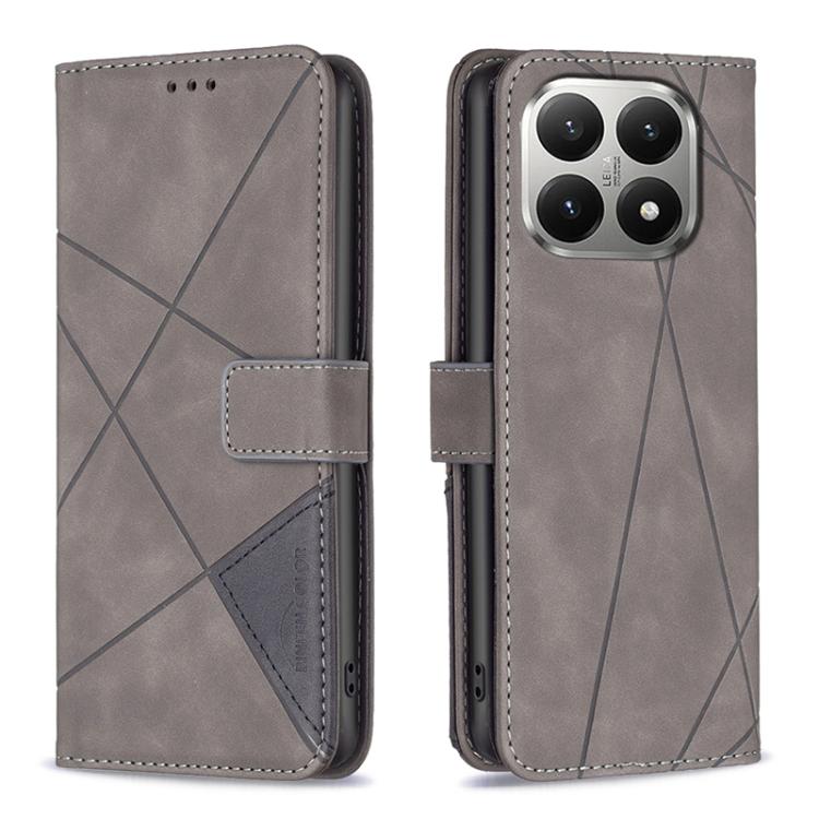 Magnetic Buckle Rhombus Texture Leather Phone Case, For Xiaomi 17T Pro 5G, For Xiaomi 17T 5G, For Xiaomi Poco M7 4G 169mm, For Xiaomi 15T Pro 5G, For Xiaomi 15T 5G, For Xiaomi Poco F7 5G Global, For Xiaomi Poco C71, For Xiaomi Poco F7 Pro / F7 Ultra