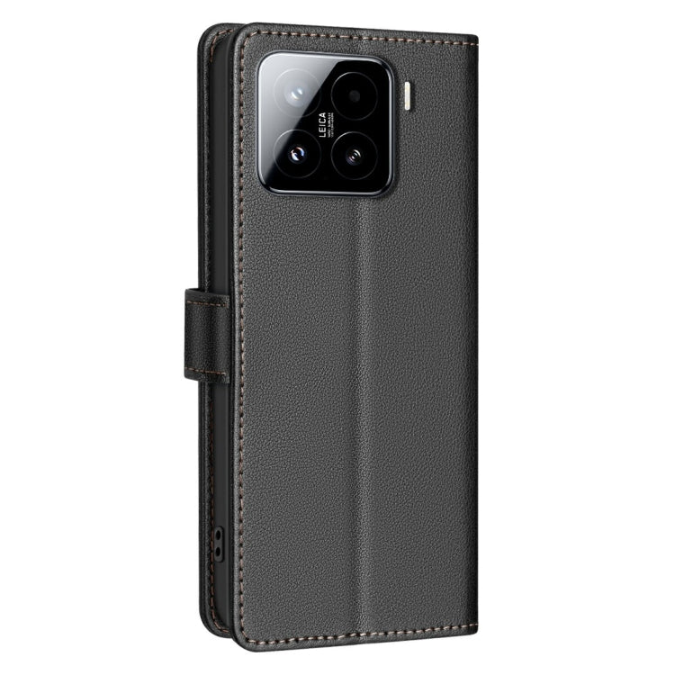 Litchi Texture RFID Anti-theft Leather Phone Case, For Xiaomi 15 Pro, For Xiaomi 15