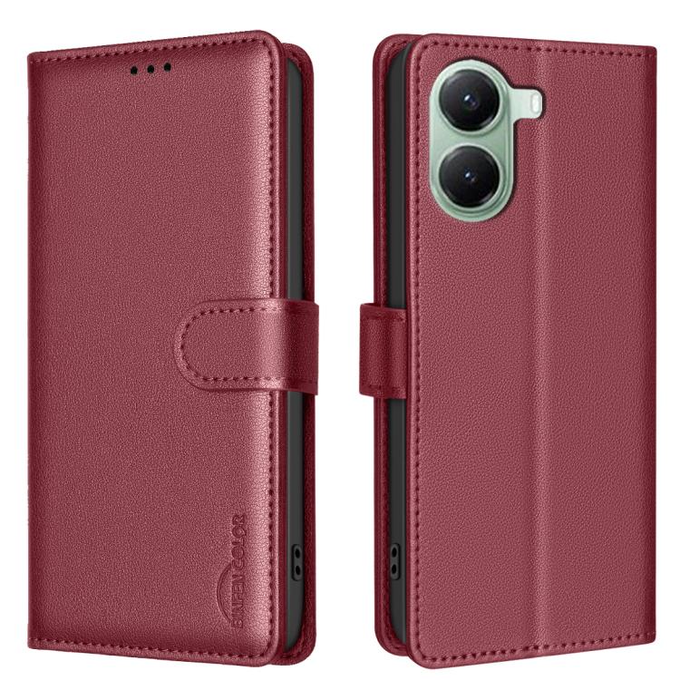 Litchi Texture RFID Anti-theft Leather Phone Case, For Xiaomi 17T Pro 5G, For Xiaomi 17T 5G, For Xiaomi Poco M7 4G 169mm, For Xiaomi 15T Pro 5G, For Xiaomi 15T 5G, For Xiaomi Poco F7 5G Global, For Xiaomi Poco C71, For Xiaomi Poco F7 Pro / F7 Ultra    ...