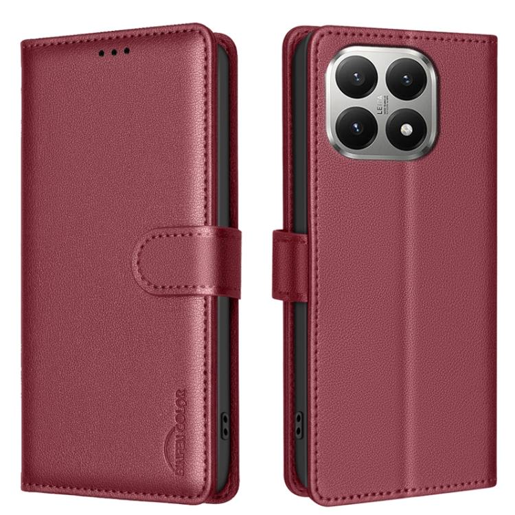Litchi Texture RFID Anti-theft Leather Phone Case, For Xiaomi 17T Pro 5G, For Xiaomi 17T 5G, For Xiaomi Poco M7 4G 169mm, For Xiaomi 15T Pro 5G, For Xiaomi 15T 5G, For Xiaomi Poco F7 5G Global, For Xiaomi Poco C71, For Xiaomi Poco F7 Pro / F7 Ultra    ...