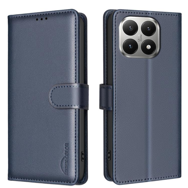 Litchi Texture RFID Anti-theft Leather Phone Case, For Xiaomi 17T Pro 5G, For Xiaomi 17T 5G, For Xiaomi Poco M7 4G 169mm, For Xiaomi 15T Pro 5G, For Xiaomi 15T 5G, For Xiaomi Poco F7 5G Global, For Xiaomi Poco C71, For Xiaomi Poco F7 Pro / F7 Ultra    ...