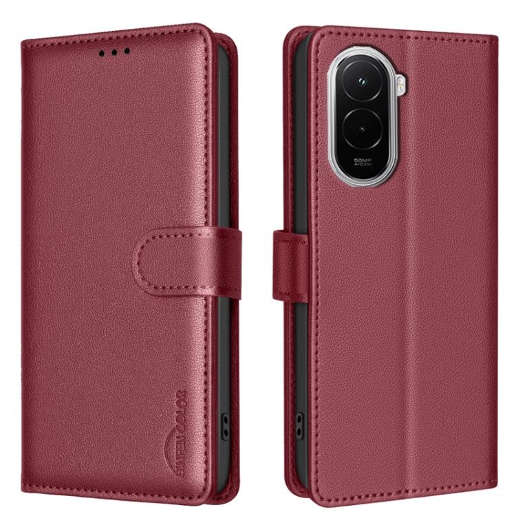 Litchi Texture RFID Anti-theft Leather Phone Case, For Xiaomi 17T Pro 5G, For Xiaomi 17T 5G, For Xiaomi Poco M7 4G 169mm, For Xiaomi 15T Pro 5G, For Xiaomi 15T 5G, For Xiaomi Poco F7 5G Global, For Xiaomi Poco C71, For Xiaomi Poco F7 Pro / F7 Ultra    ...