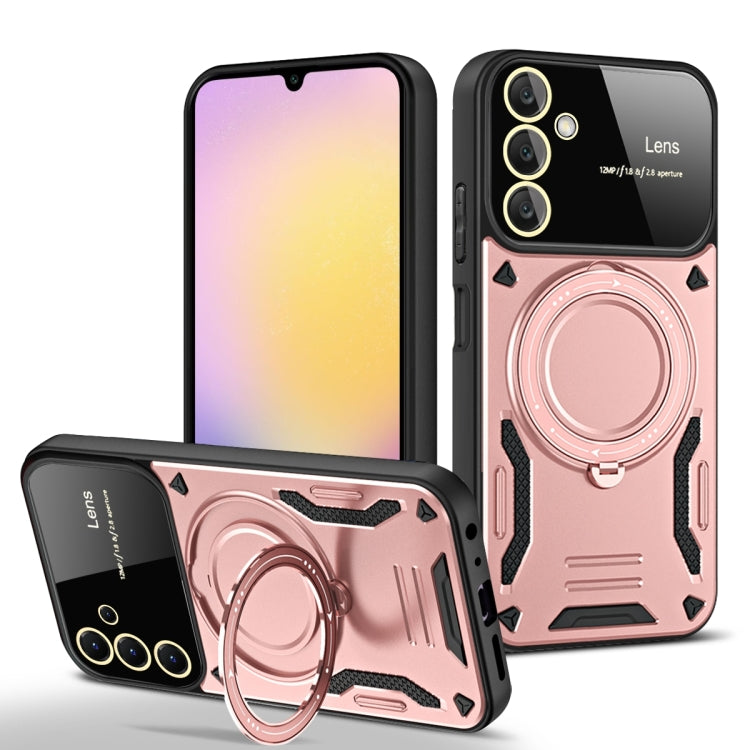 Large Window MagSafe Holder Phone Case, For Samsung Galaxy A56 / A36 5G, For Samsung Galaxy A55 5G, For Samsung Galaxy A35 5G, For Samsung Galaxy A05s, For Samsung Galaxy A25 5G Global, For Samsung Galaxy A04e / F04 / M04, For Samsung Galaxy A13       ...