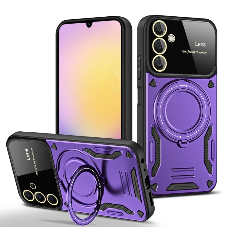 Large Window MagSafe Holder Phone Case, For Samsung Galaxy A56 / A36 5G, For Samsung Galaxy A55 5G, For Samsung Galaxy A35 5G, For Samsung Galaxy A05s, For Samsung Galaxy A25 5G Global, For Samsung Galaxy A04e / F04 / M04, For Samsung Galaxy A13       ...