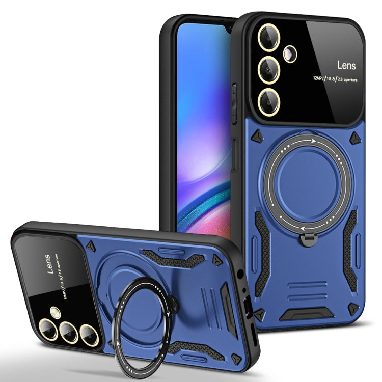 Large Window MagSafe Holder Phone Case, For Samsung Galaxy A56 / A36 5G, For Samsung Galaxy A55 5G, For Samsung Galaxy A35 5G, For Samsung Galaxy A05s, For Samsung Galaxy A25 5G Global, For Samsung Galaxy A04e / F04 / M04, For Samsung Galaxy A13       ...