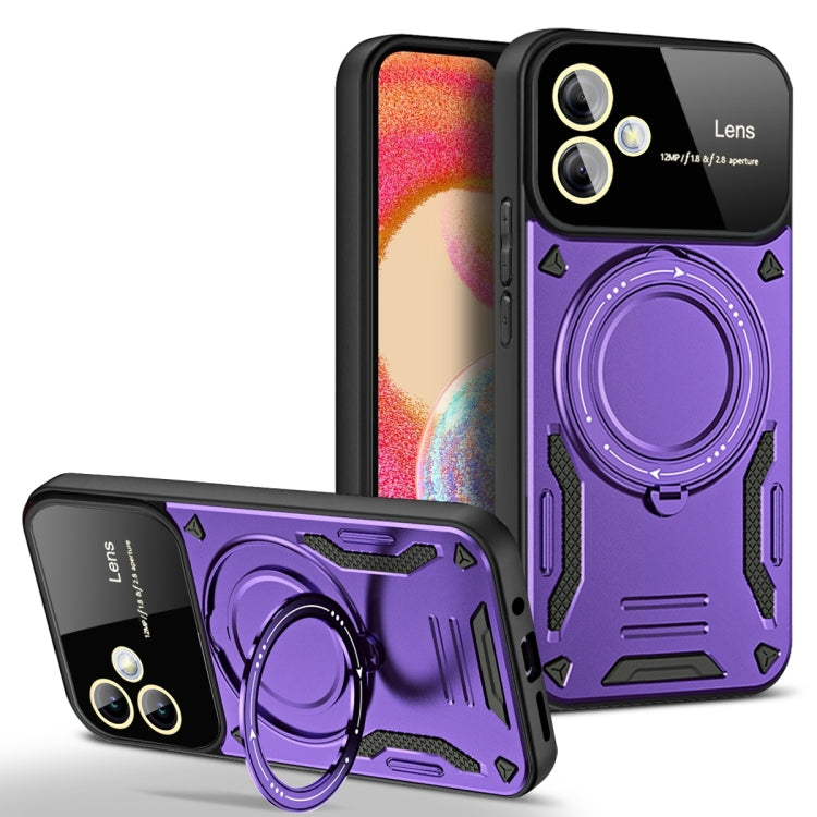 Large Window MagSafe Holder Phone Case, For Samsung Galaxy A56 / A36 5G, For Samsung Galaxy A55 5G, For Samsung Galaxy A35 5G, For Samsung Galaxy A05s, For Samsung Galaxy A25 5G Global, For Samsung Galaxy A04e / F04 / M04, For Samsung Galaxy A13       ...