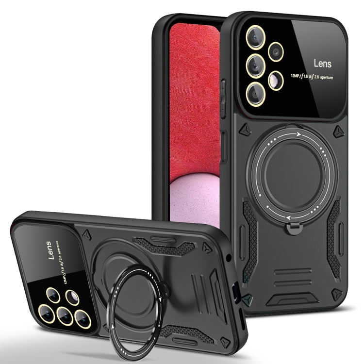 Large Window MagSafe Holder Phone Case, For Samsung Galaxy A56 / A36 5G, For Samsung Galaxy A55 5G, For Samsung Galaxy A35 5G, For Samsung Galaxy A05s, For Samsung Galaxy A25 5G Global, For Samsung Galaxy A04e / F04 / M04, For Samsung Galaxy A13       ...