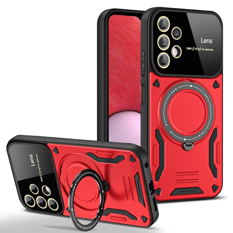 Large Window MagSafe Holder Phone Case, For Samsung Galaxy A56 / A36 5G, For Samsung Galaxy A55 5G, For Samsung Galaxy A35 5G, For Samsung Galaxy A05s, For Samsung Galaxy A25 5G Global, For Samsung Galaxy A04e / F04 / M04, For Samsung Galaxy A13       ...