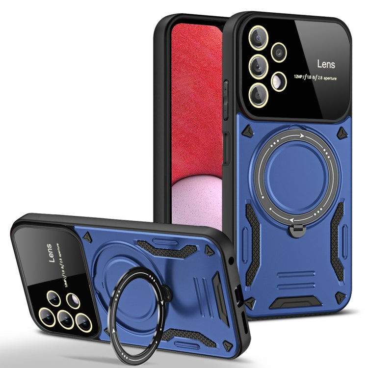 Large Window MagSafe Holder Phone Case, For Samsung Galaxy A56 / A36 5G, For Samsung Galaxy A55 5G, For Samsung Galaxy A35 5G, For Samsung Galaxy A05s, For Samsung Galaxy A25 5G Global, For Samsung Galaxy A04e / F04 / M04, For Samsung Galaxy A13       ...