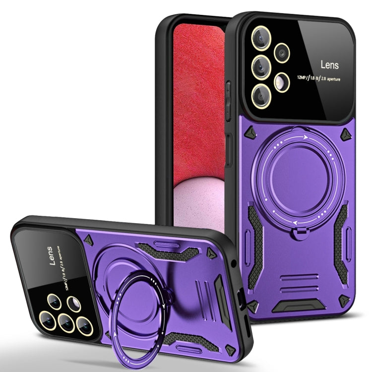 Large Window MagSafe Holder Phone Case, For Samsung Galaxy A56 / A36 5G, For Samsung Galaxy A55 5G, For Samsung Galaxy A35 5G, For Samsung Galaxy A05s, For Samsung Galaxy A25 5G Global, For Samsung Galaxy A04e / F04 / M04, For Samsung Galaxy A13       ...