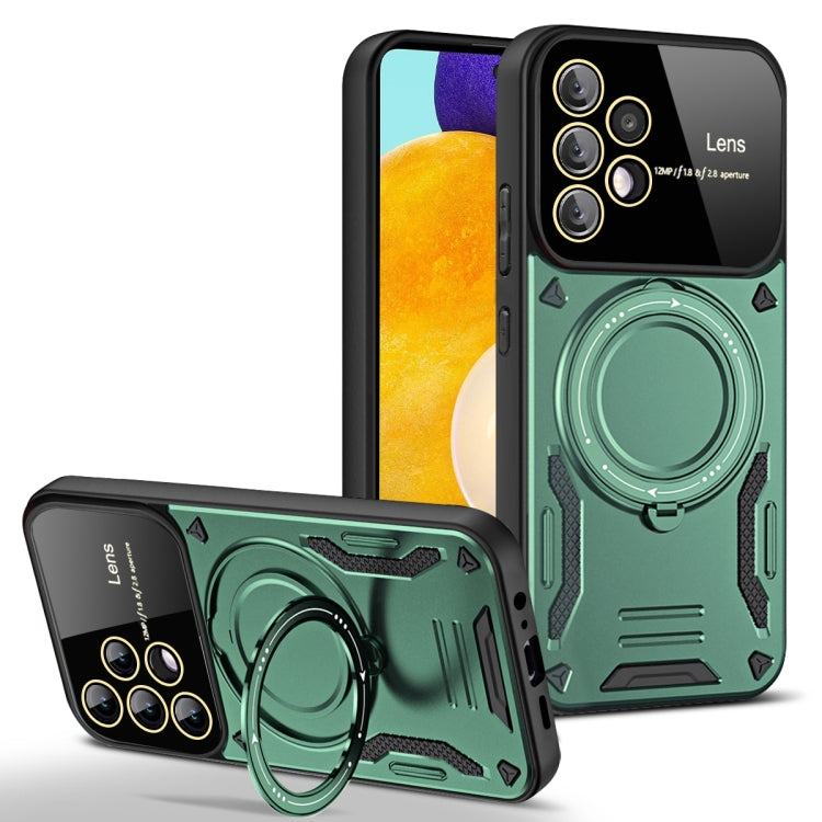 Large Window MagSafe Holder Phone Case, For Samsung Galaxy A56 / A36 5G, For Samsung Galaxy A55 5G, For Samsung Galaxy A35 5G, For Samsung Galaxy A05s, For Samsung Galaxy A25 5G Global, For Samsung Galaxy A04e / F04 / M04, For Samsung Galaxy A13       ...