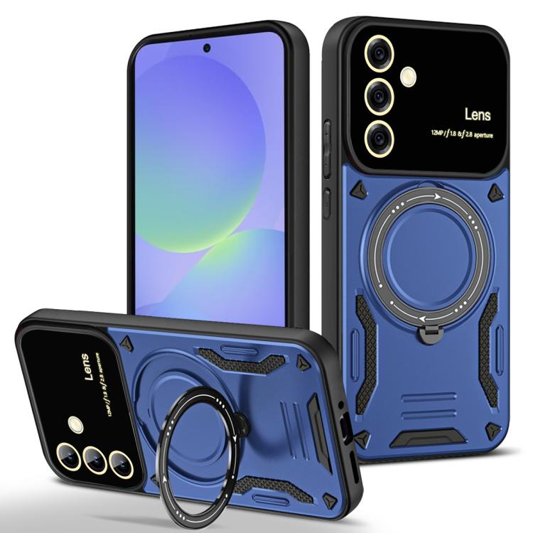 Large Window MagSafe Holder Phone Case, For Samsung Galaxy A56 / A36 5G, For Samsung Galaxy A55 5G, For Samsung Galaxy A35 5G, For Samsung Galaxy A05s, For Samsung Galaxy A25 5G Global, For Samsung Galaxy A04e / F04 / M04, For Samsung Galaxy A13       ...