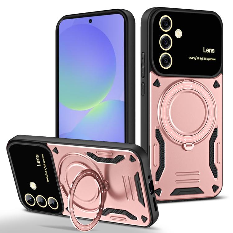 Large Window MagSafe Holder Phone Case, For Samsung Galaxy A56 / A36 5G, For Samsung Galaxy A55 5G, For Samsung Galaxy A35 5G, For Samsung Galaxy A05s, For Samsung Galaxy A25 5G Global, For Samsung Galaxy A04e / F04 / M04, For Samsung Galaxy A13       ...
