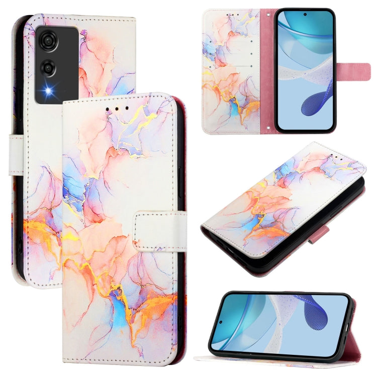 PT003 Marble Pattern Flip Leather Phone Case, For Cubot A20, For Cubot A10, For Cubot Note 40, For Cubot P50