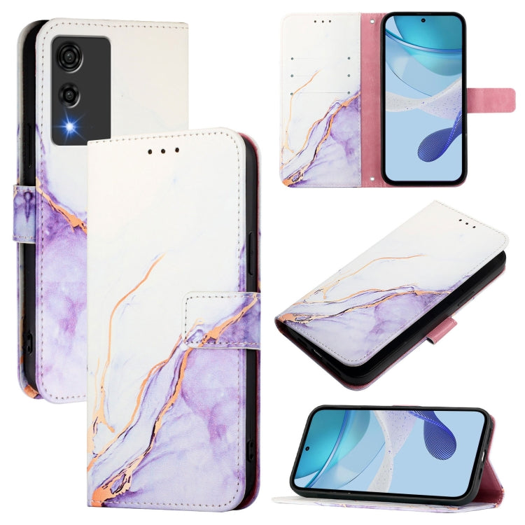 PT003 Marble Pattern Flip Leather Phone Case, For Cubot A20, For Cubot A10, For Cubot Note 40, For Cubot P50