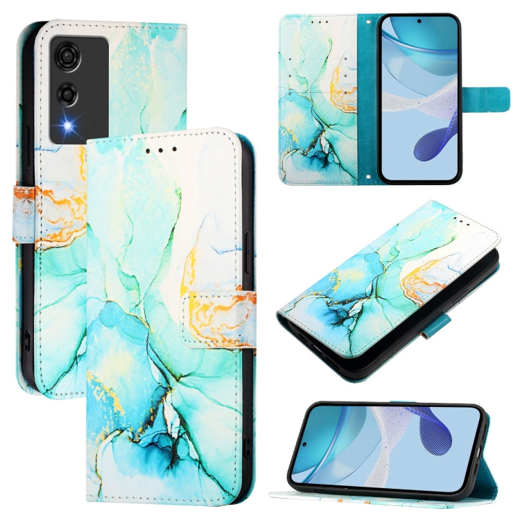 PT003 Marble Pattern Flip Leather Phone Case, For Cubot A20, For Cubot A10, For Cubot Note 40, For Cubot P50