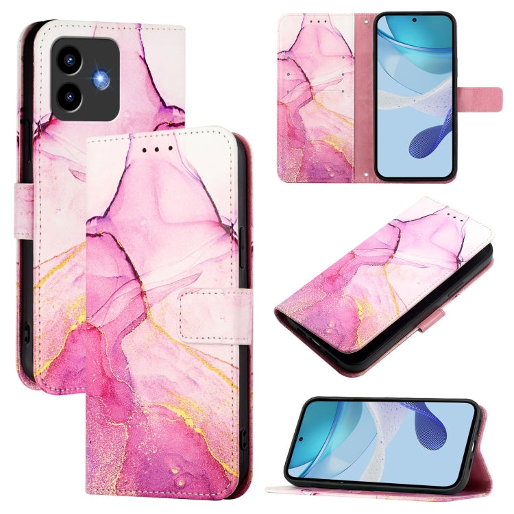 PT003 Marble Pattern Flip Leather Phone Case, For Cubot A20, For Cubot A10, For Cubot Note 40, For Cubot P50