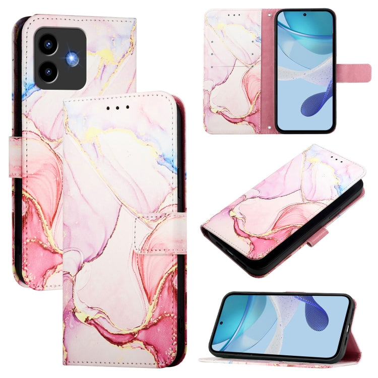 PT003 Marble Pattern Flip Leather Phone Case, For Cubot A20, For Cubot A10, For Cubot Note 40, For Cubot P50