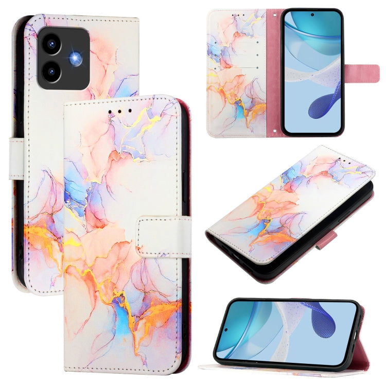 PT003 Marble Pattern Flip Leather Phone Case, For Cubot A20, For Cubot A10, For Cubot Note 40, For Cubot P50
