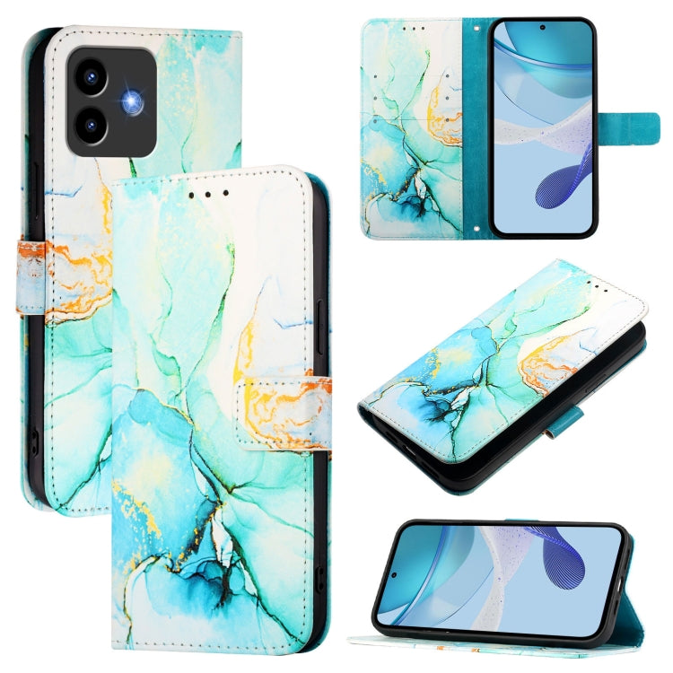 PT003 Marble Pattern Flip Leather Phone Case, For Cubot A20, For Cubot A10, For Cubot Note 40, For Cubot P50