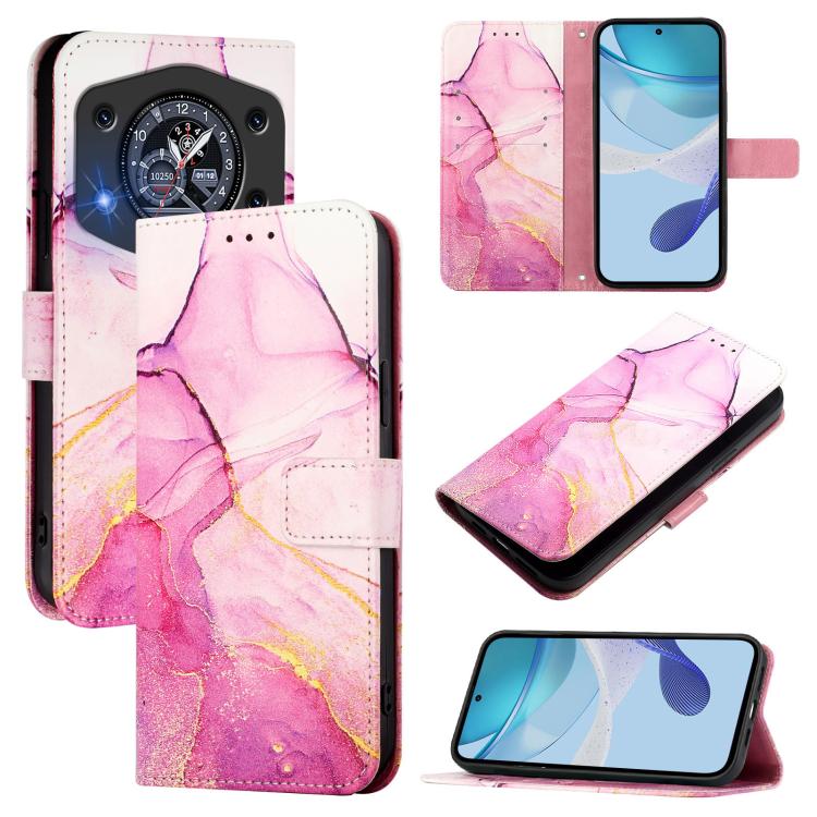 PT003 Marble Pattern Flip Leather Phone Case, For Cubot A40, For Cubot P90, For Cubot A30, For Cubot A20, For Cubot A10, For Cubot Note 40, For Cubot P50