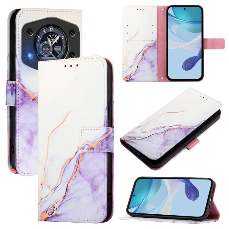 PT003 Marble Pattern Flip Leather Phone Case, For Cubot A40, For Cubot P90, For Cubot A30, For Cubot A20, For Cubot A10, For Cubot Note 40, For Cubot P50