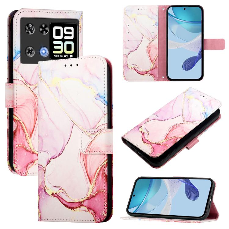 PT003 Marble Pattern Flip Leather Phone Case, For Cubot A40, For Cubot P90, For Cubot A30, For Cubot A20, For Cubot A10, For Cubot Note 40, For Cubot P50