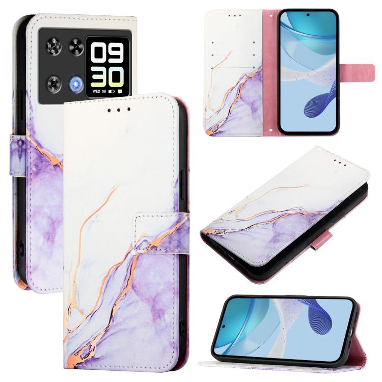 PT003 Marble Pattern Flip Leather Phone Case, For Cubot A40, For Cubot P90, For Cubot A30, For Cubot A20, For Cubot A10, For Cubot Note 40, For Cubot P50