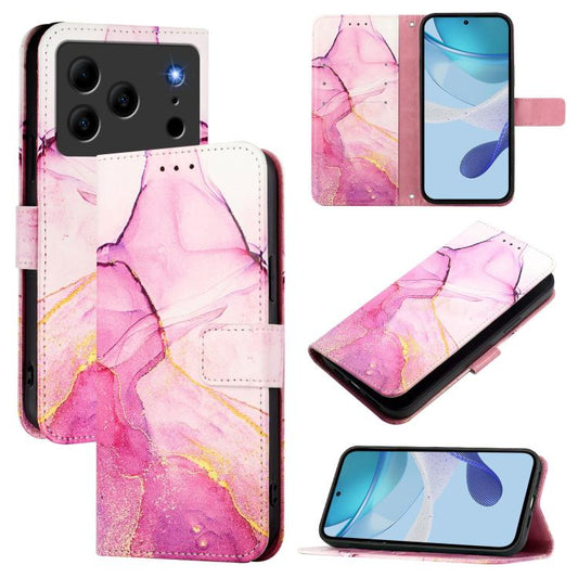 PT003 Marble Pattern Flip Leather Phone Case, For Doogee Note 56 / Note 56 Pro, For Doogee Note 59 / Note 59 Pro, For Doogee N55 Plus