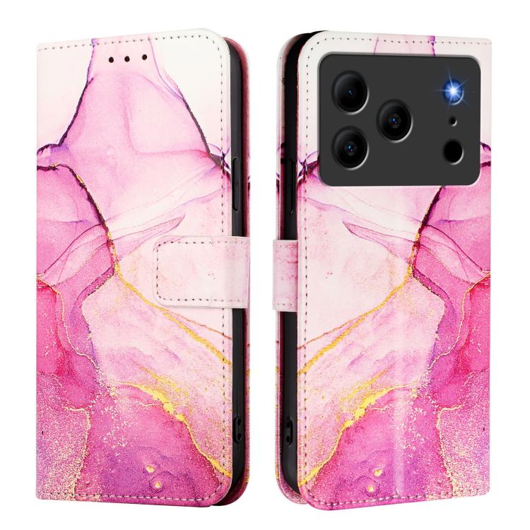 PT003 Marble Pattern Flip Leather Phone Case, For Doogee Note 56 / Note 56 Pro, For Doogee Note 59 / Note 59 Pro, For Doogee N55 Plus