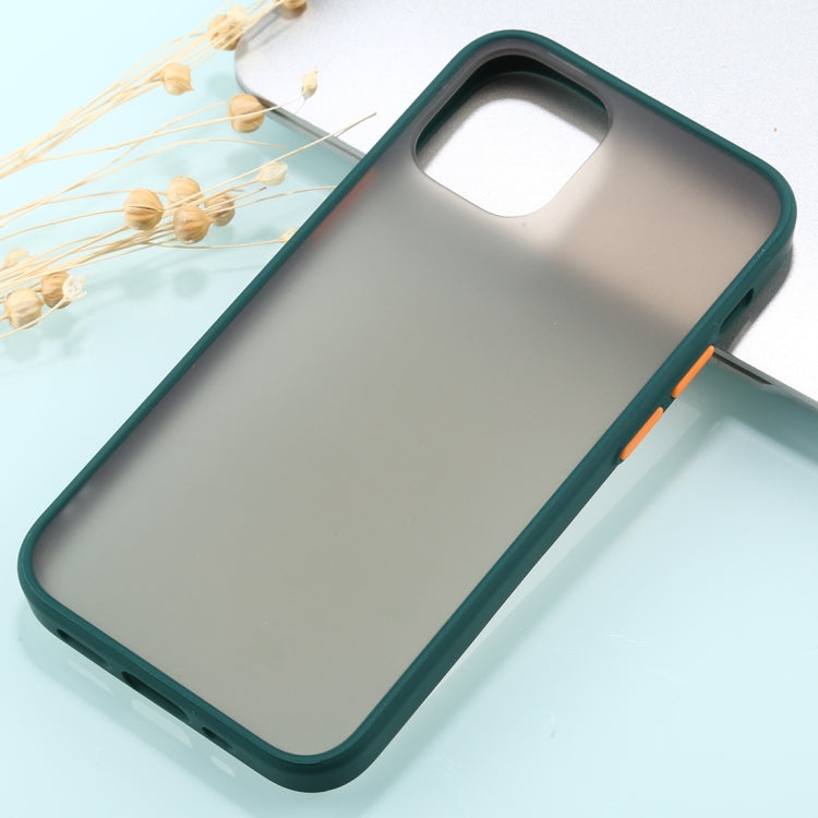 Skin Feel Series Shockproof Frosted TPU + PC Protective Case, For iPhone 12 mini, For iPhone 12 / 12 Pro, For iPhone 12 Pro Max