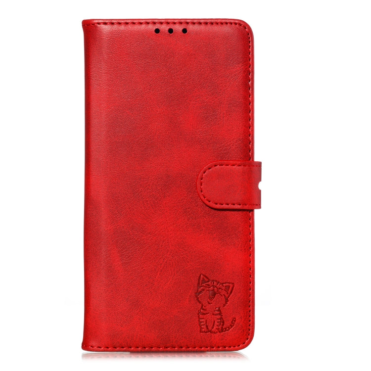 Embossed Happy Cat Pattern Horizontal Flip Leather Case with Holder & Card Slots & Wallet & Photo Frame, For Samsung Galaxy A21s, For Samsung Galaxy A71 5G, For Samsung Galaxy Note20, For Samsung Galaxy Note20 Ultra, For iPhone 12 mini                 ...