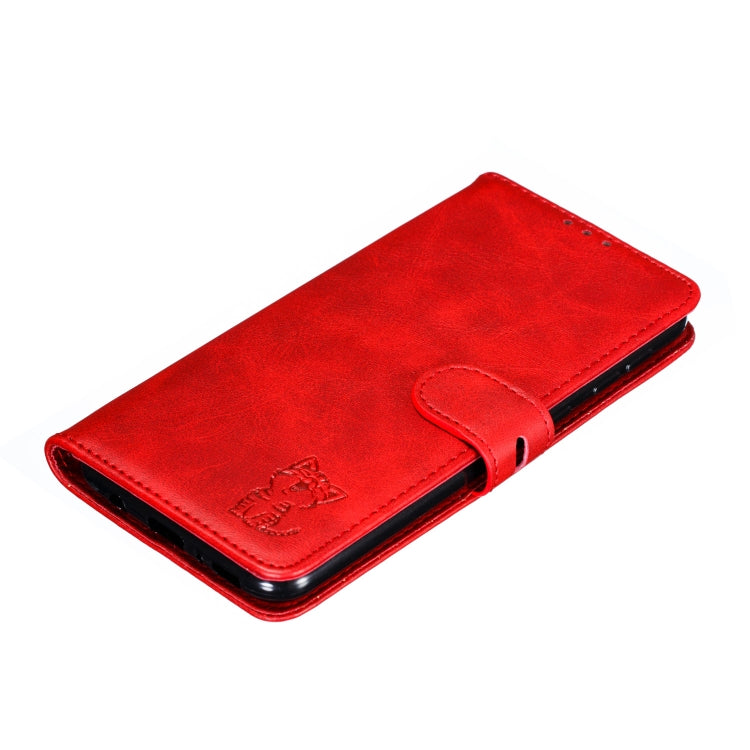 Embossed Happy Cat Pattern Horizontal Flip Leather Case with Holder & Card Slots & Wallet & Photo Frame, For Samsung Galaxy A21s, For Samsung Galaxy A71 5G, For Samsung Galaxy Note20, For Samsung Galaxy Note20 Ultra, For iPhone 12 mini                 ...