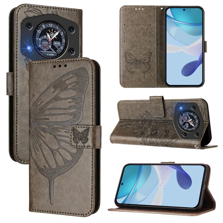 Embossed Butterfly Leather Phone Case, For Cubot A40, For Cubot P90, For Cubot A30, For Cubot A10, For Cubot P50