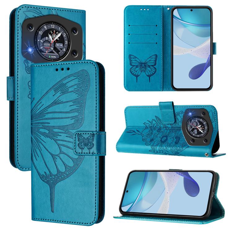 Embossed Butterfly Leather Phone Case, For Cubot A40, For Cubot P90, For Cubot A30, For Cubot A10, For Cubot P50