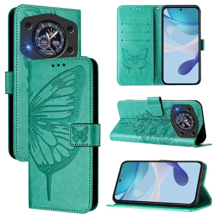 Embossed Butterfly Leather Phone Case, For Cubot A40, For Cubot P90, For Cubot A30, For Cubot A10, For Cubot P50