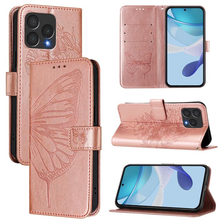 Embossed Butterfly Leather Phone Case, For Cubot A40, For Cubot P90, For Cubot A30, For Cubot A10, For Cubot P50
