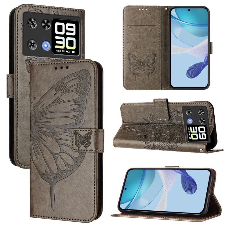 Embossed Butterfly Leather Phone Case, For Cubot A40, For Cubot P90, For Cubot A30, For Cubot A10, For Cubot P50